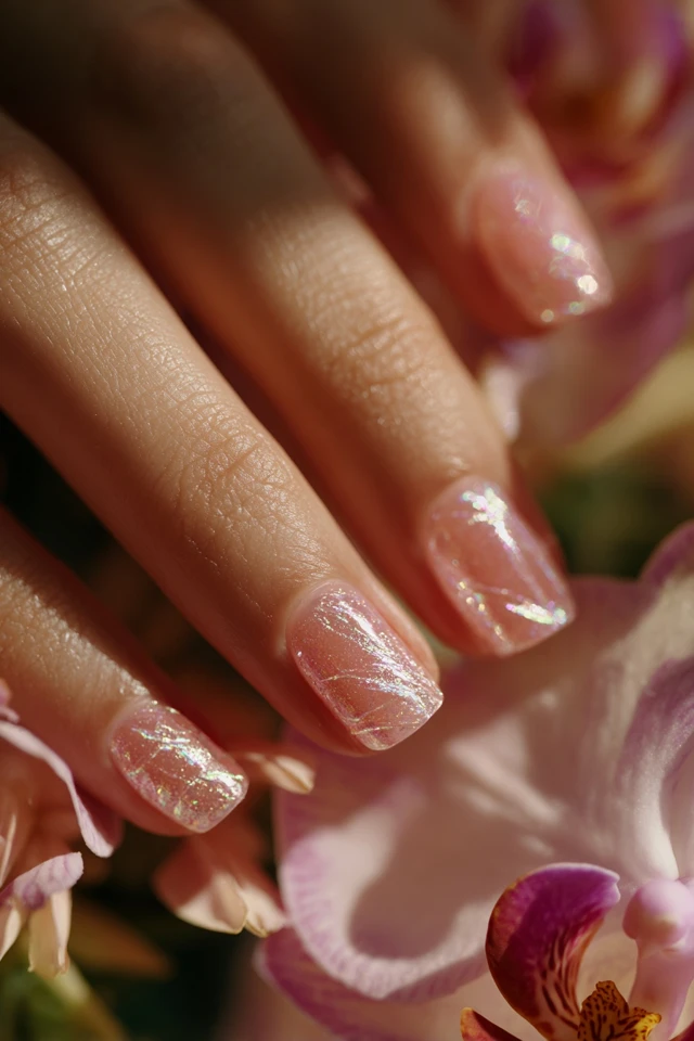 Sculpted Glitter Statement Nails - photo 2