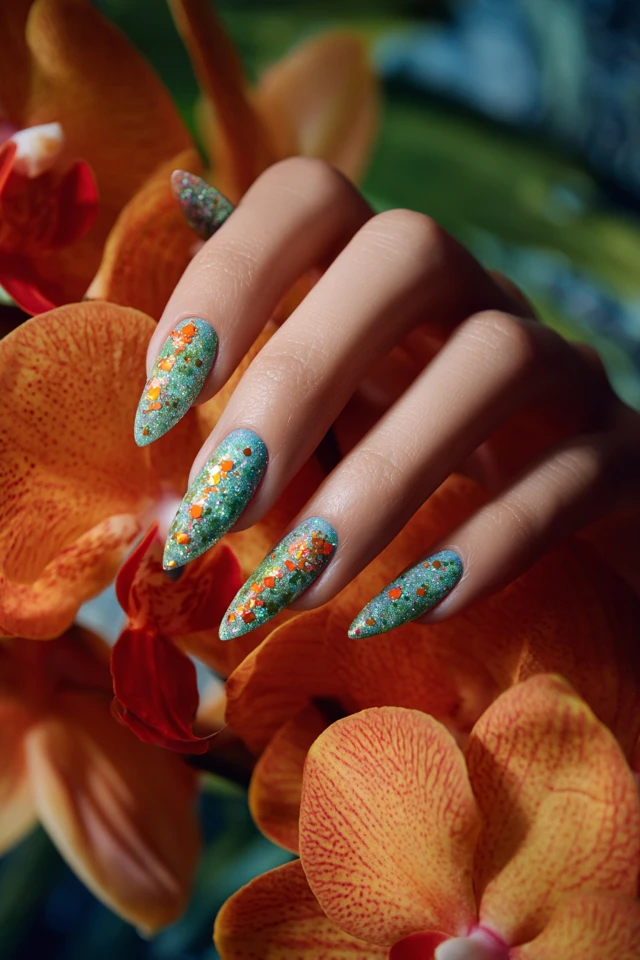 Captivating Chrome Palette Nails - photo 3