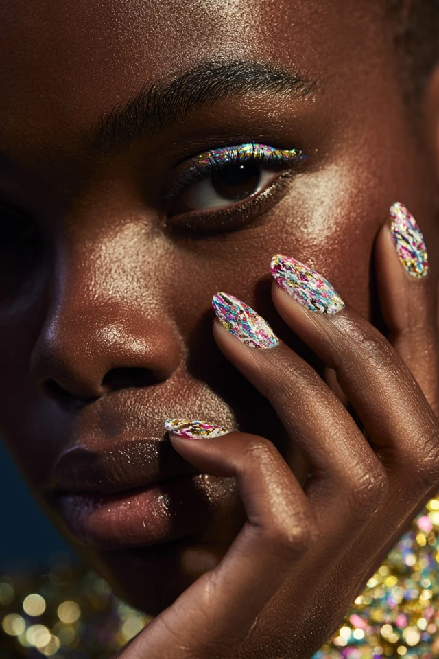 Fluid French Tip Statement Nails - photo 3