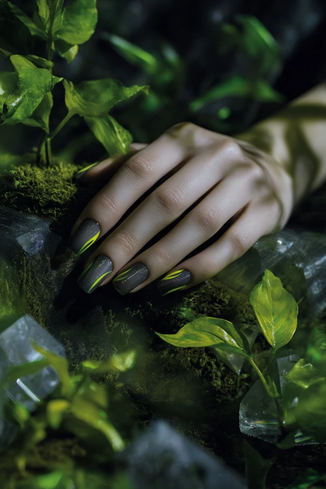 Subtle Matte Concept Nails - photo 3