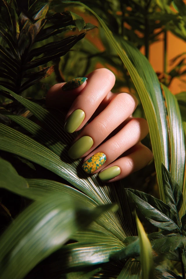 Pineapple Punch Nails Inspiration - photo 3