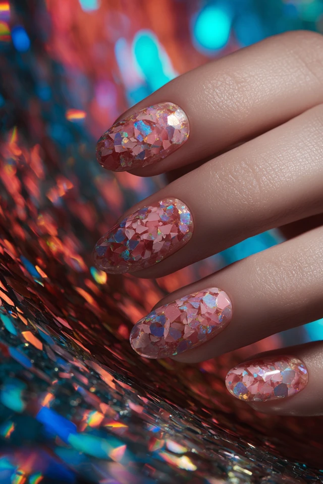 Terrazzo Nails Inspiration - photo 3