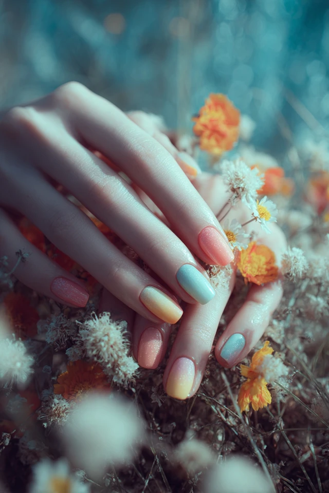 Pastel Gradient Nails Inspiration - photo 3