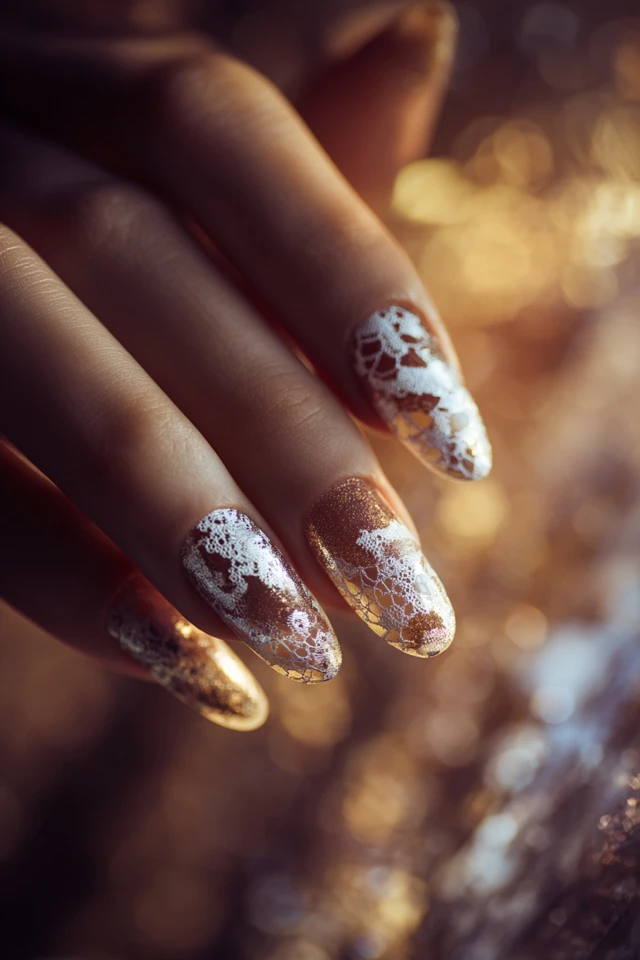 Victorian Lace Nails Inspiration - photo 3