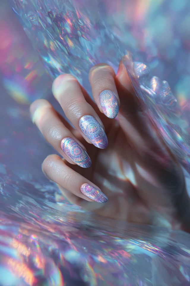 Mandala Nails Inspiration - photo 3