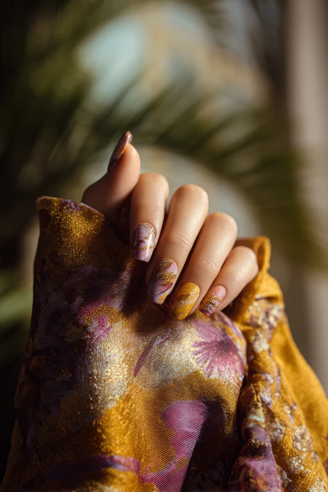 Sunburst Nails Inspiration - photo 3