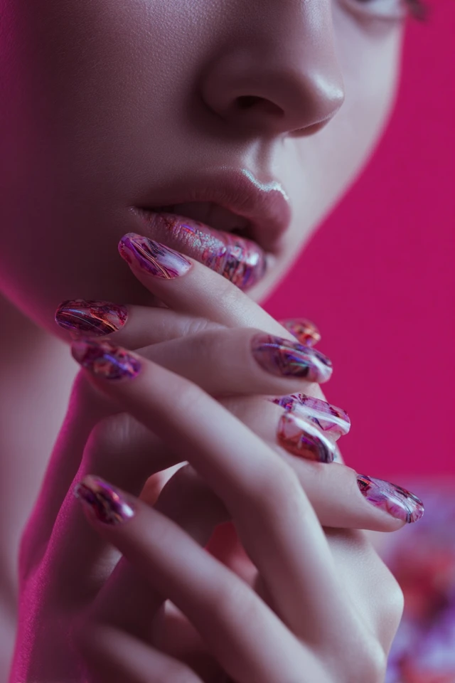 Neon Sign Nails Inspiration - photo 3