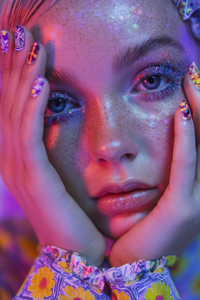 Evil Eye Nails Inspiration - photo 3