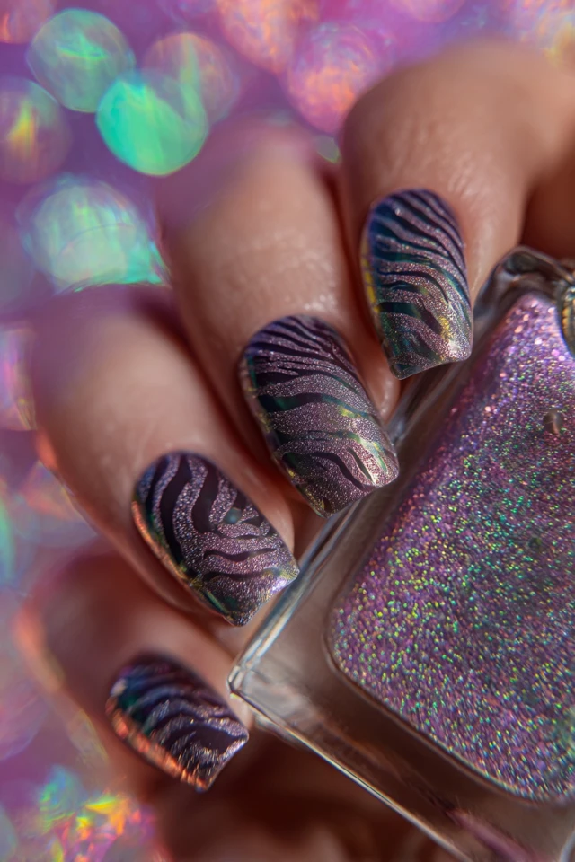 Zebra Nails Inspiration - photo 3