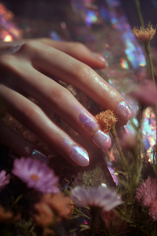 Holographic Prism Nails Inspiration - photo 3