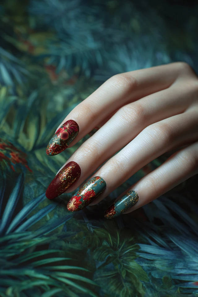 Firework Nails Inspiration - photo 3