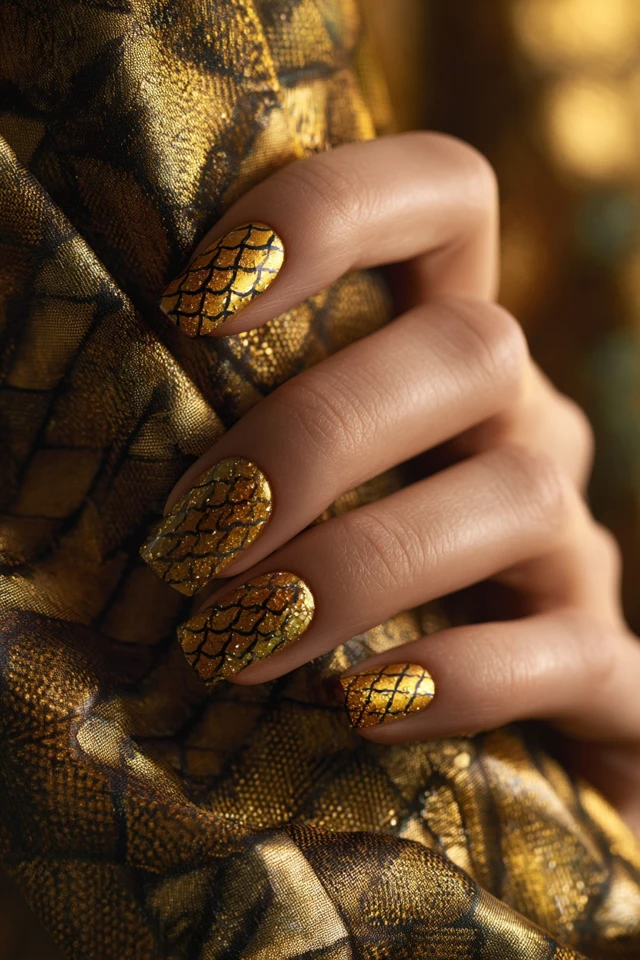 Quilt Pattern Nails Inspiration - photo 3
