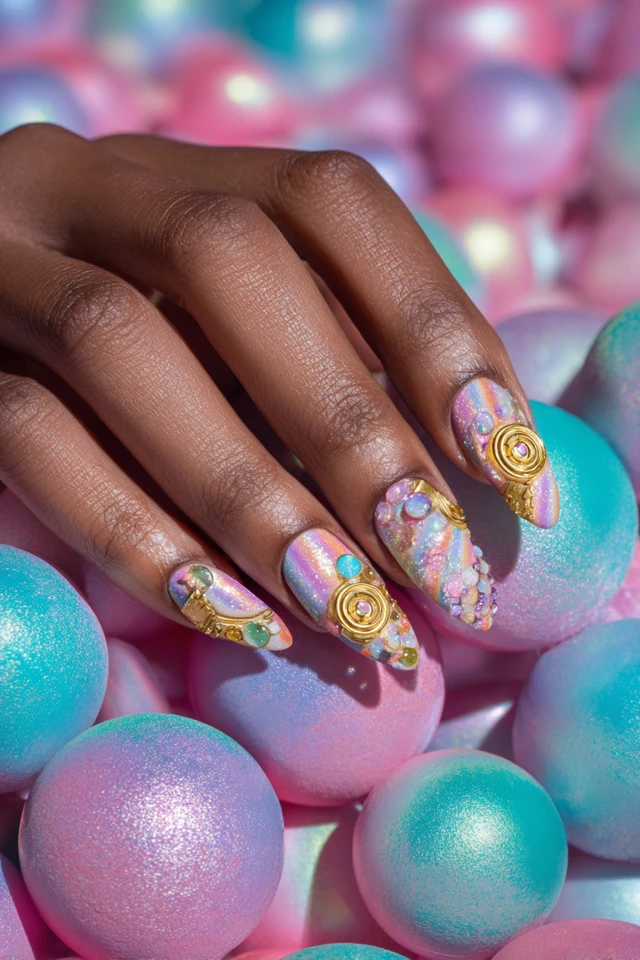 Legendary C-3PO Nails - photo 3