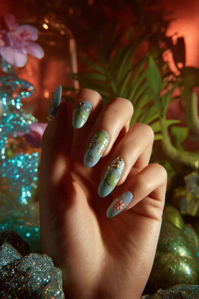 Whimsical Morty Smith Nails - photo 3