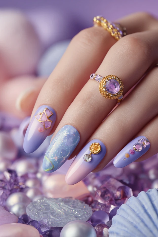 Mythic Patrick Star Nails - photo 3