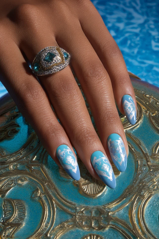 Whimsical Korra Nails - photo 3