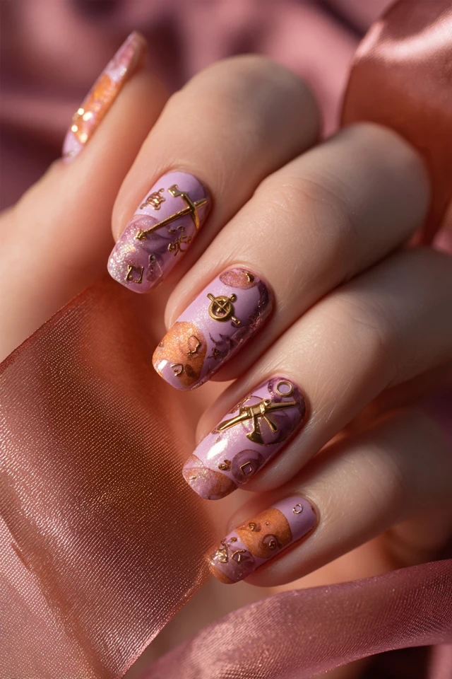 Cosmic Lara Croft Nails - photo 3