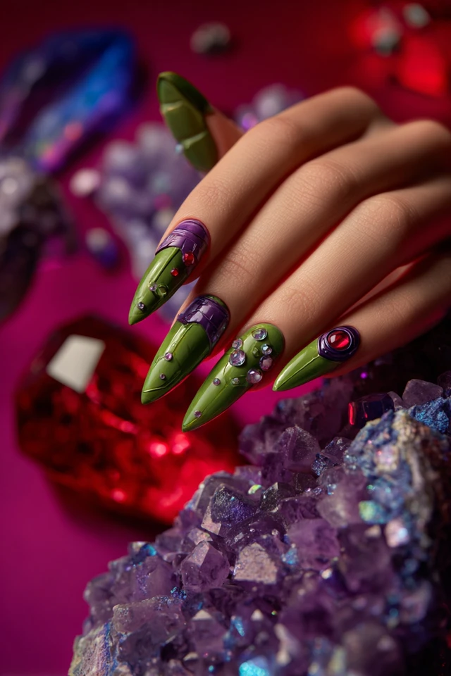 Mythic She-Hulk Nails - photo 3