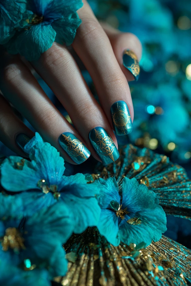 Vivid Hermione Granger Nails - photo 3