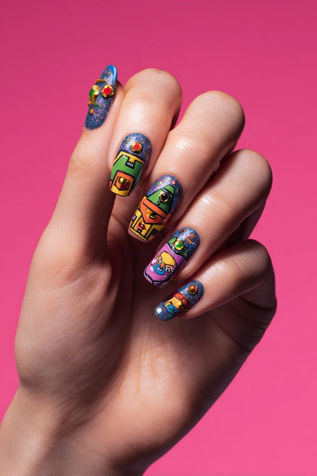 Legendary Buzz Lightyear Nails - photo 3