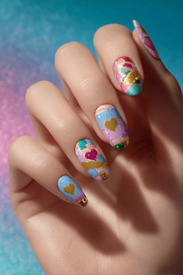 Epic Rapunzel Nails - photo 2