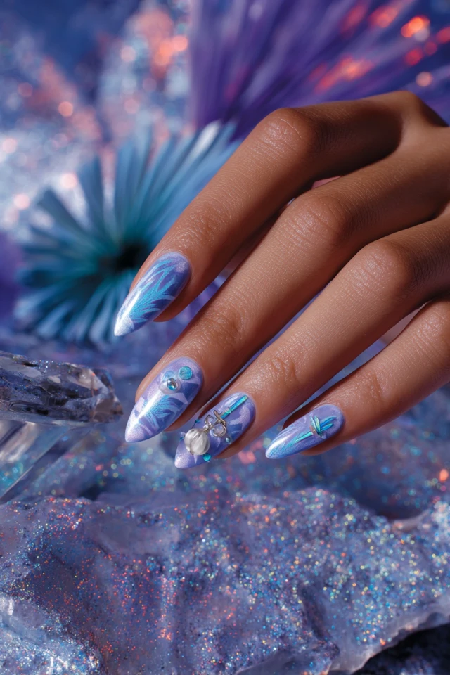 Bold Elsa Nails - photo 3