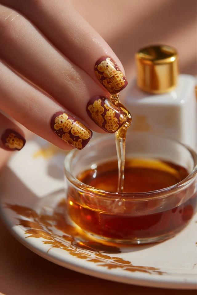 Waffle Bear Nails Extravaganza - photo 3