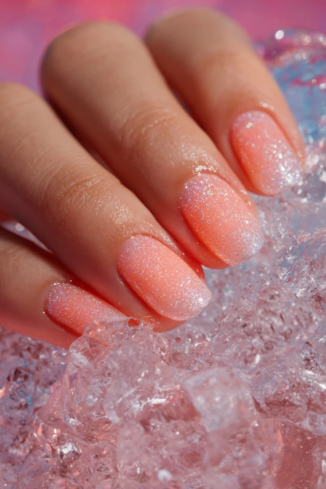 Peach Fizz Nails Extravaganza - photo 3