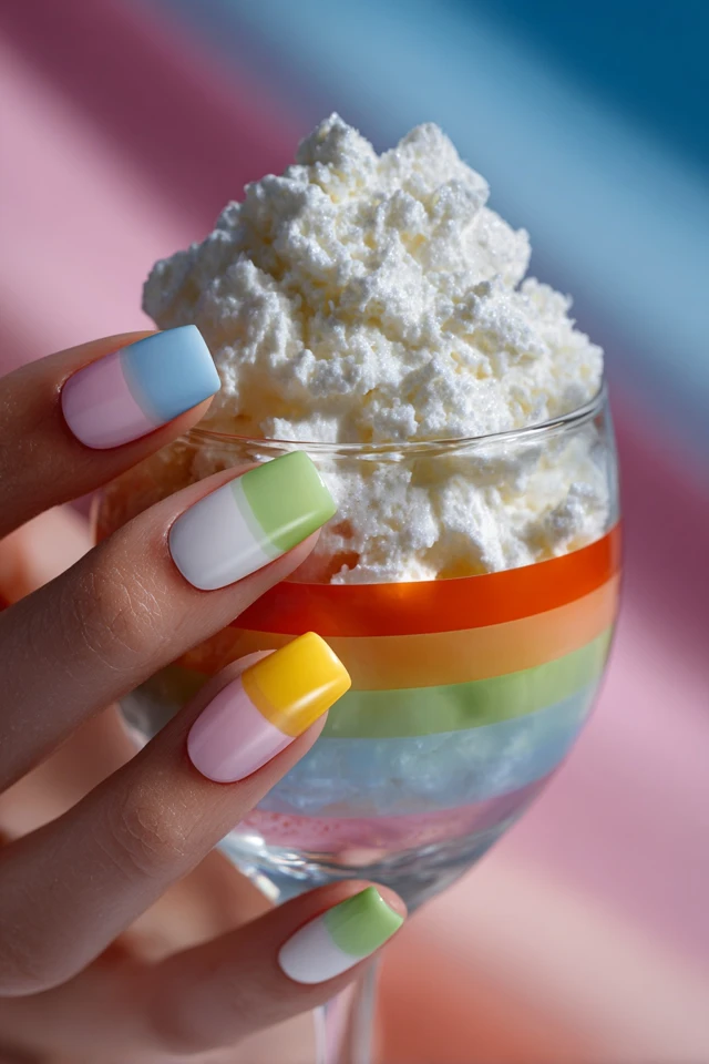 Rainbow Parfait Nails Extravaganza - photo 2