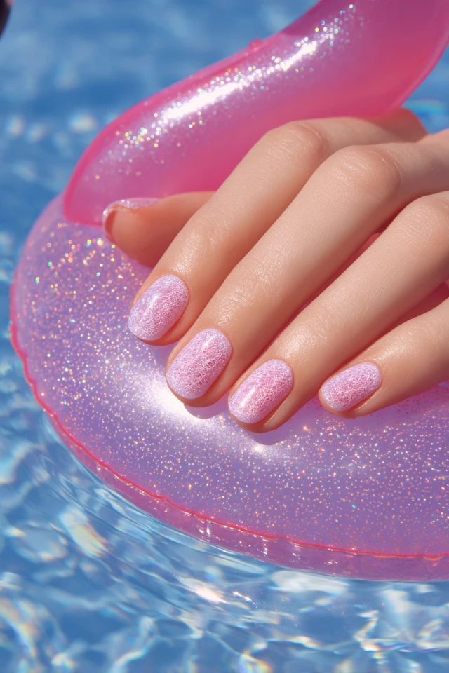 Fuzzy Flamingo Nails Extravaganza - photo 2