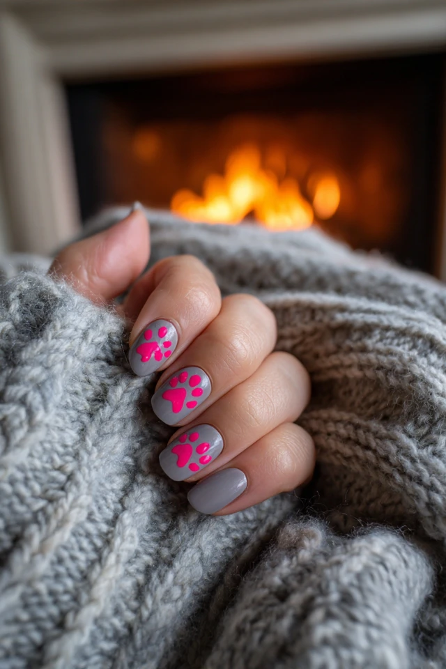 Kitten Paw Nails Extravaganza - photo 3