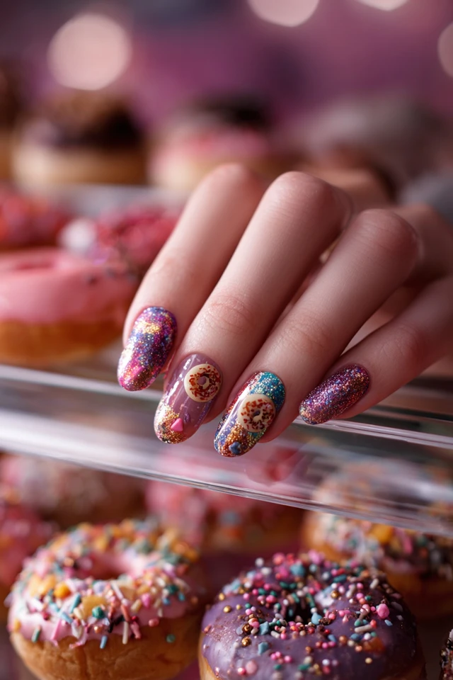 Donut Glaze Nails Extravaganza - photo 3