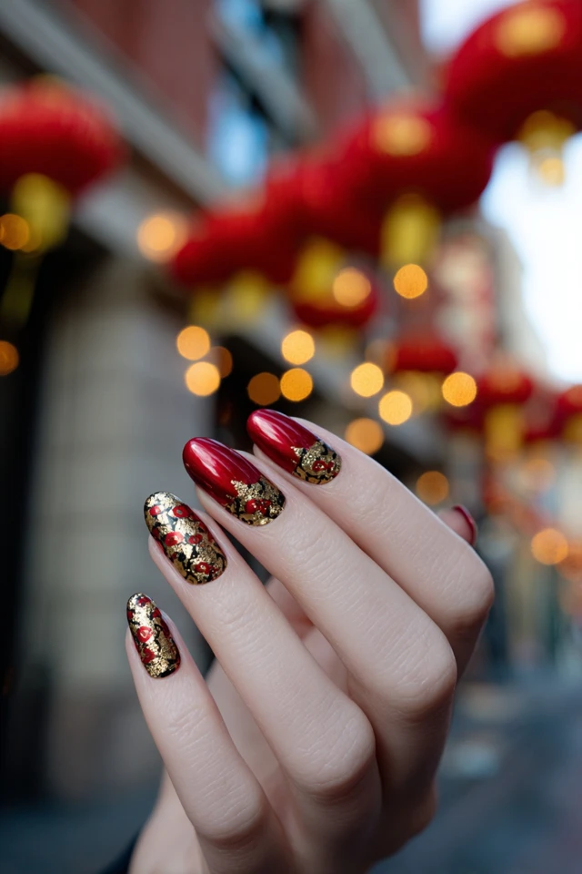 Cherry Tiger Nails Extravaganza - photo 2