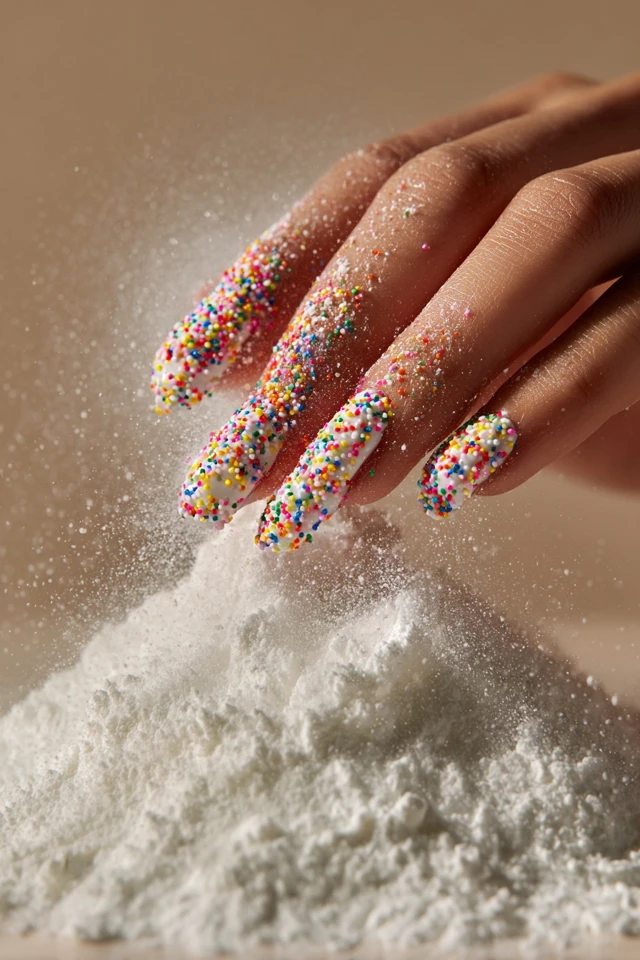 Rainbow Sprinkle Nails Extravaganza - photo 3