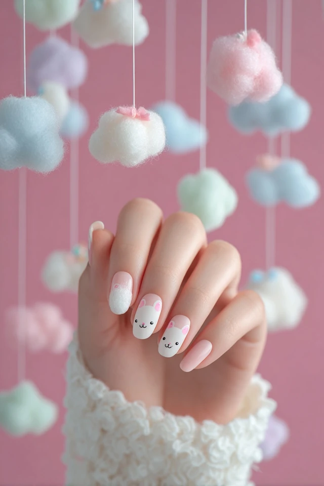 Marshmallow Mouse Nails Extravaganza - photo 4
