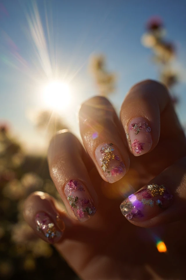 Flower Crown Nails Extravaganza - photo 3