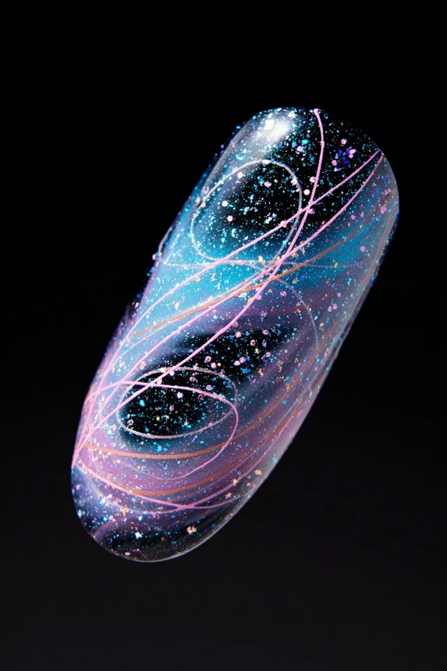 Galaxy Cotton Nails Extravaganza - photo 3