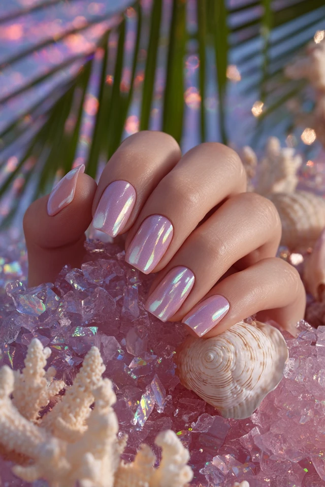 Holly Winter Vibes Nails - photo 3