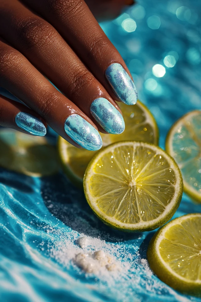 Mojito Summer Symphony Nails - photo 2