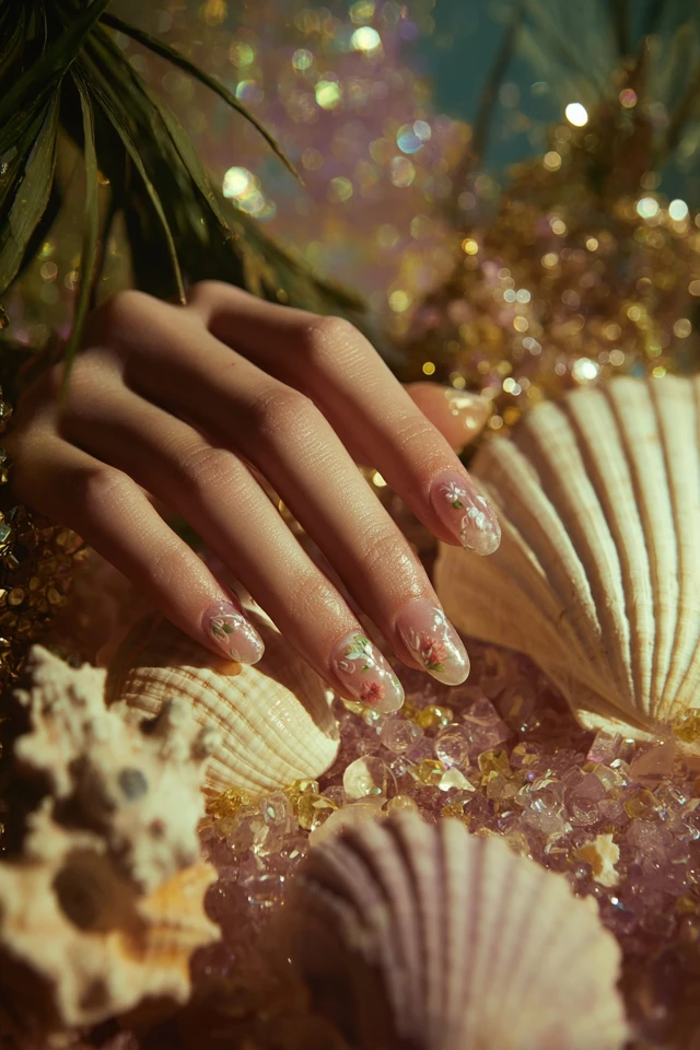 Holly Winter Elegance Nails - photo 3