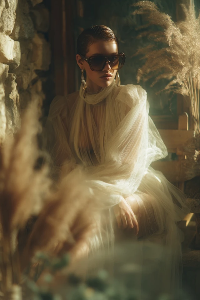 Luminous Umberglow Voile Wardrobe Edit - photo 6