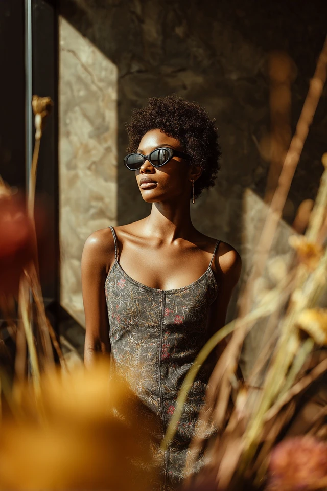 Minimalist Denim Slip Dresses - photo 3
