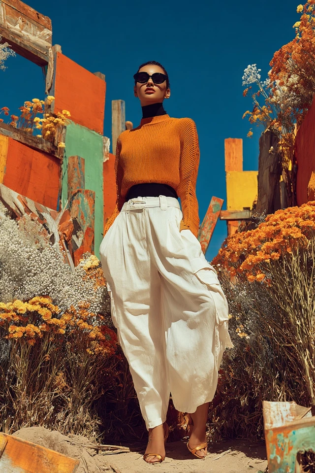 Vintage Knit Cargo Skirts - photo 3
