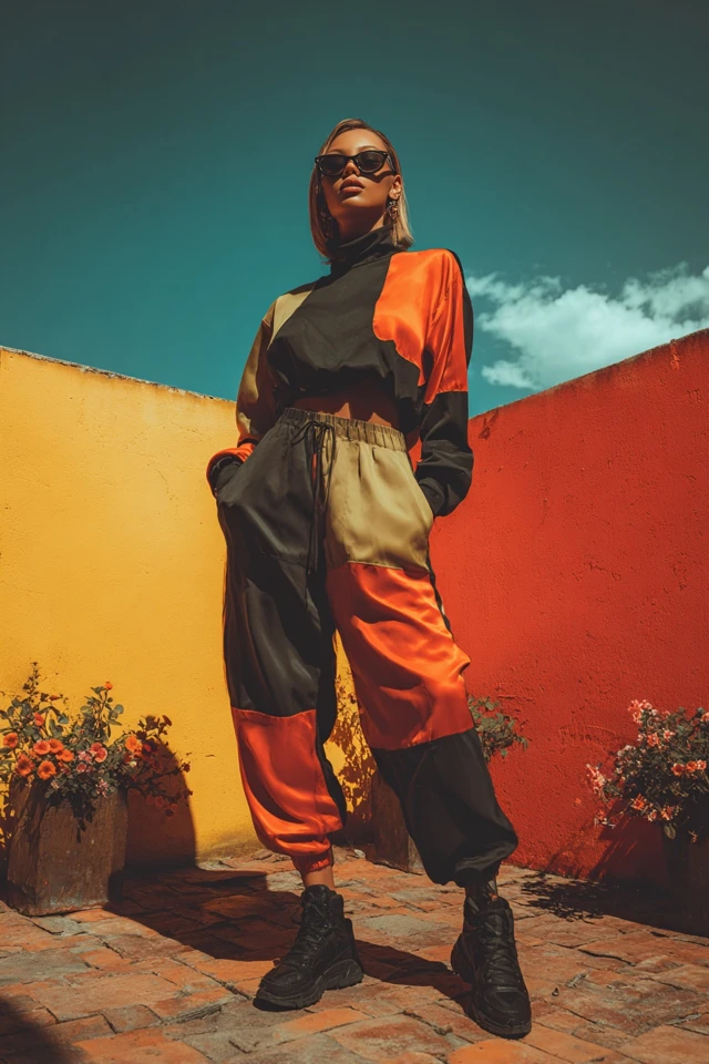 Cottagecore Silk Athleisure Sets - photo 3