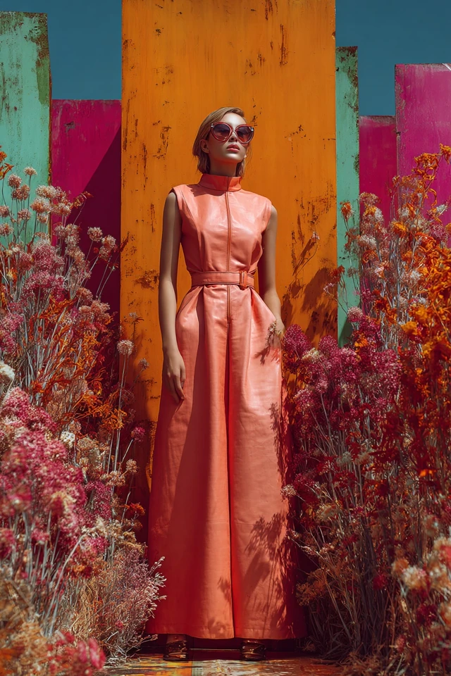 Soft Girl Leather Linen Dresses - photo 3