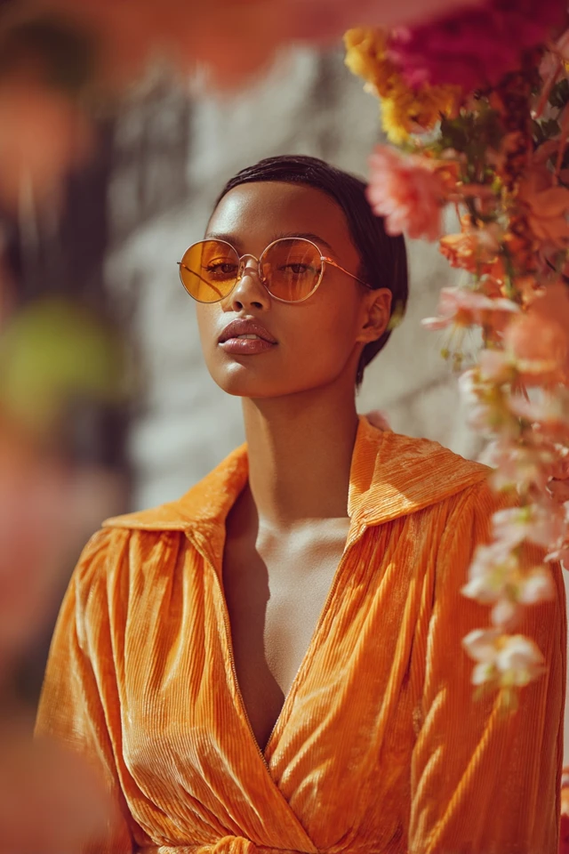 Playful Papaya Velour Brunch Looks - photo 6