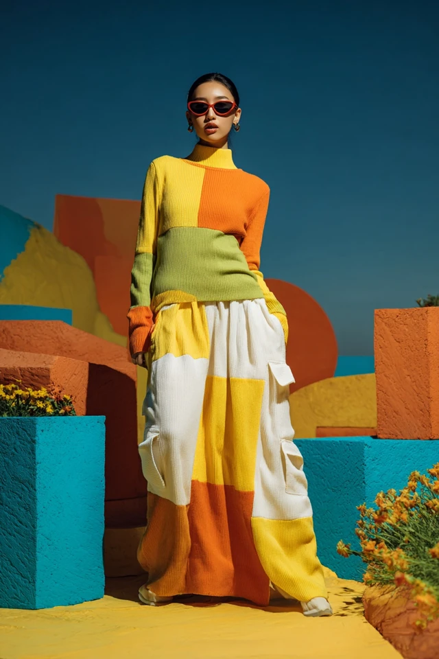 Soft Girl Knit Cargo Skirts - photo 3