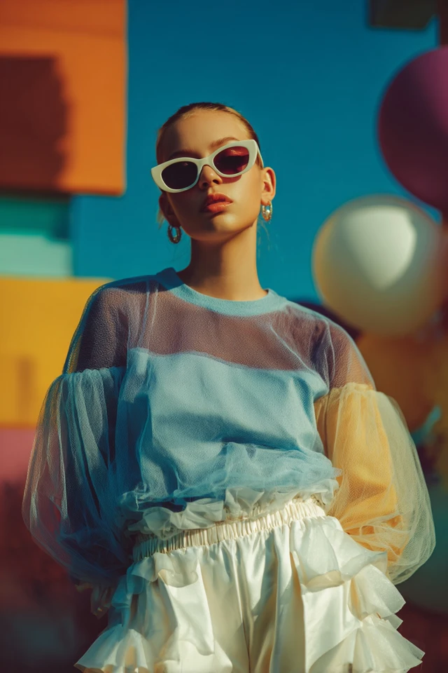 Casual Tulle Denim Looks - photo 3