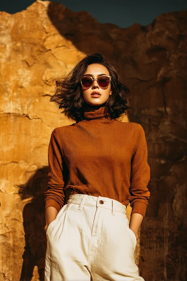 Light Academia Earth Tones Looks - photo 3