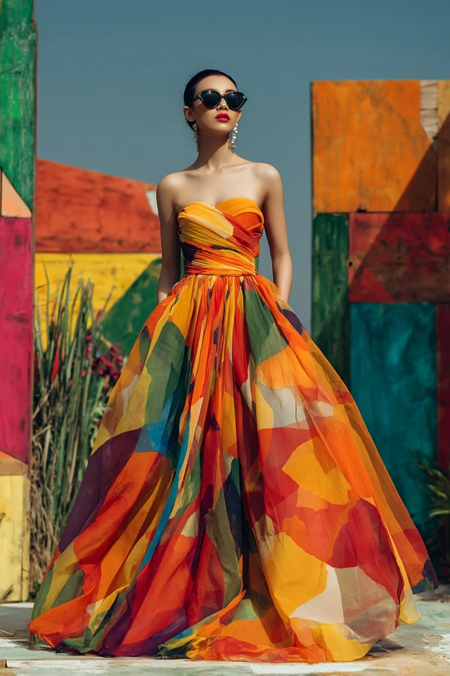 Casual Tulle Maxi Dresses - photo 3